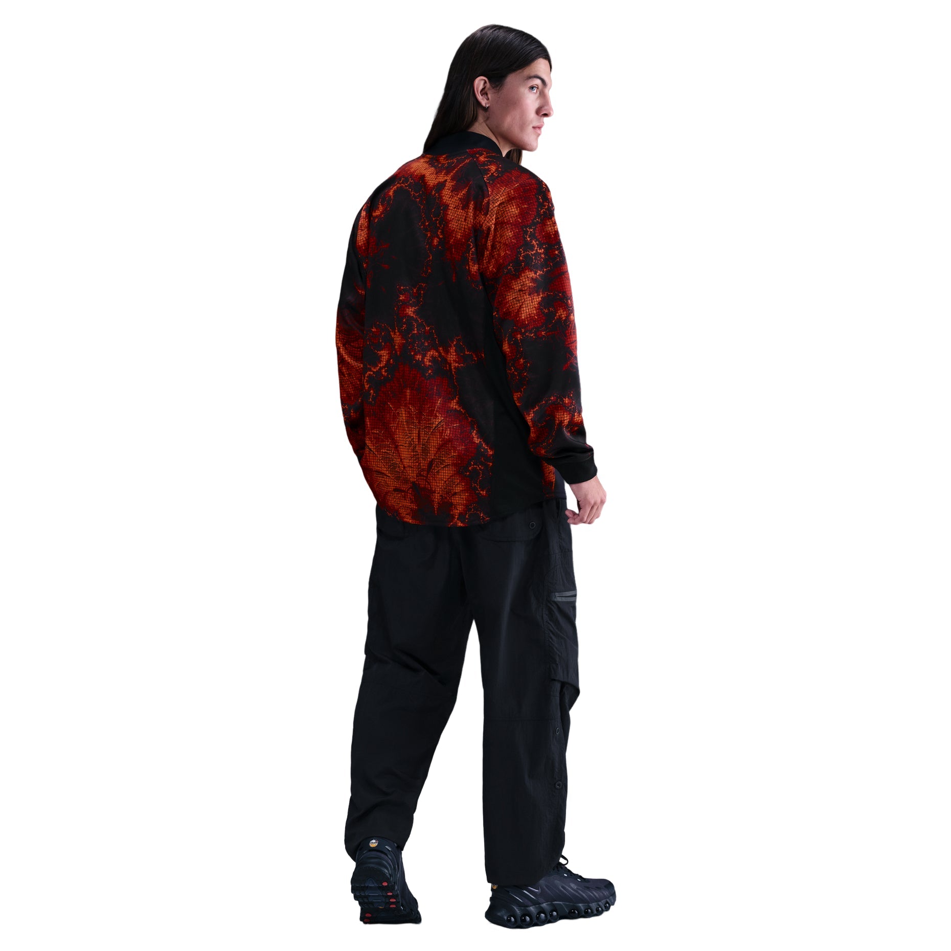 Nike Netherlands Goalkeeper Jersey 'Black Hyper Crimson White' IO0785-010