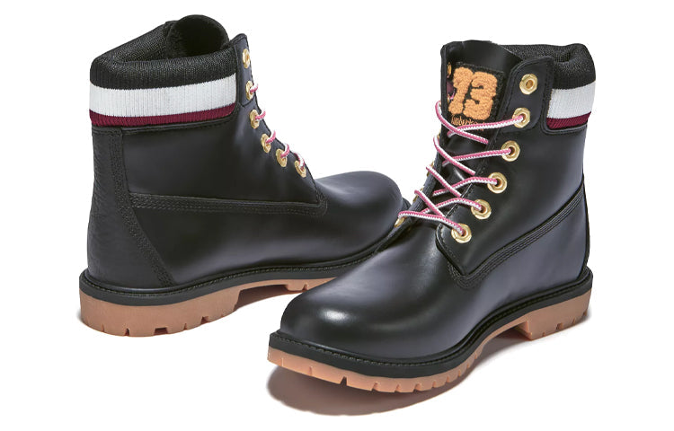 (WMNS) Timberland 6 inch Heritage Premium Waterproof Boots 'Black' A2G9S015