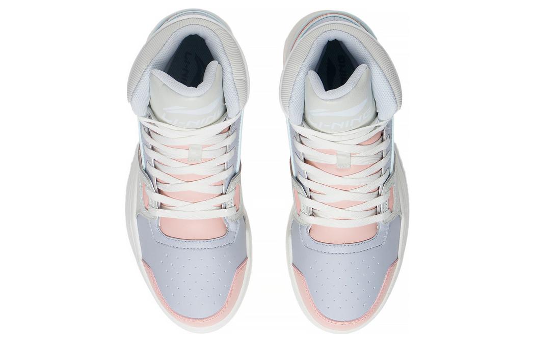 (WMNS) Li-Ning WeiWu High Top Shoes 'Blue Pink' ABCS098-3