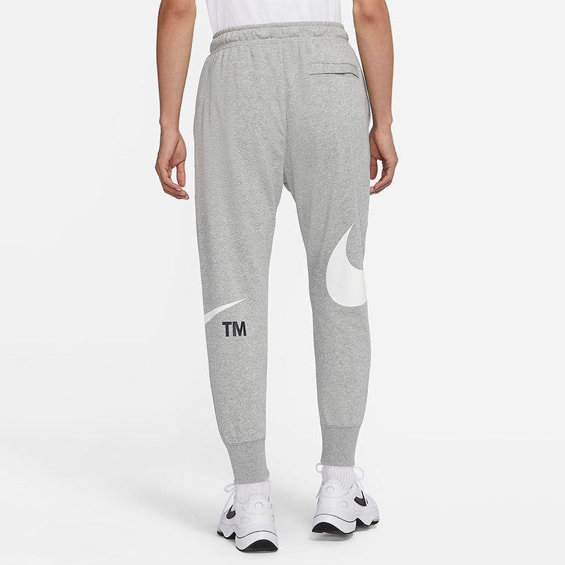 Men's Nike Large Logo Lacing Knit Bundle Feet Sports Pants/Trousers/Joggers Autumn Light Grey DD6092-063