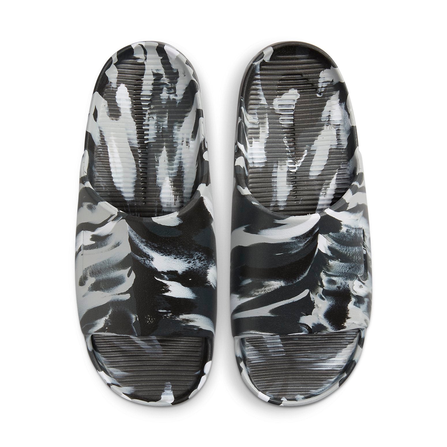 Nike Calm Slide 'Marble Black Grey' FV5637-001