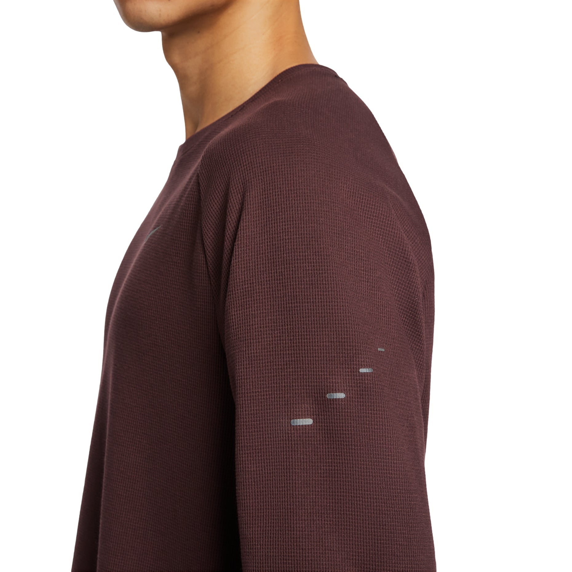 Nike Stride Dri-Fit Running Waffle Crew Neck Top 'Vivid Fuchsia' HV2706-652