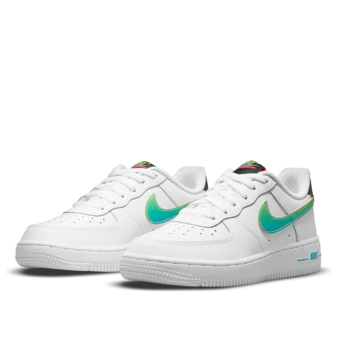 (PS) Nike Force 1 LV8 3 'White Green Black' DJ5156-100