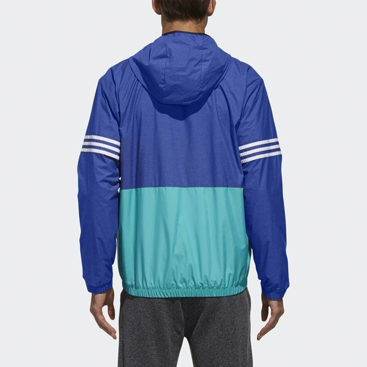 Men's adidas Training Woven Blue Jacket DH3988