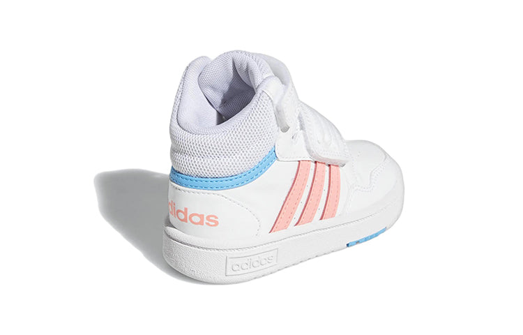 (TD) adidas Hoops Mid 'White Pink Blue' GW6112