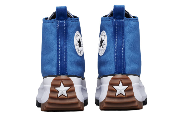 Converse Run Star Hike High-Top Canvas Shoes Blue 172504C