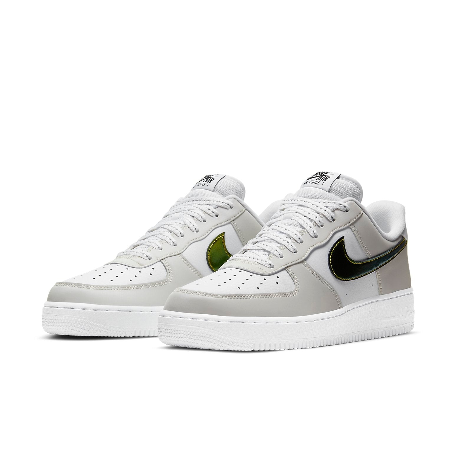 Nike Air Force 1 '07 LV8 'White Iridescent Swoosh' DC9029-100