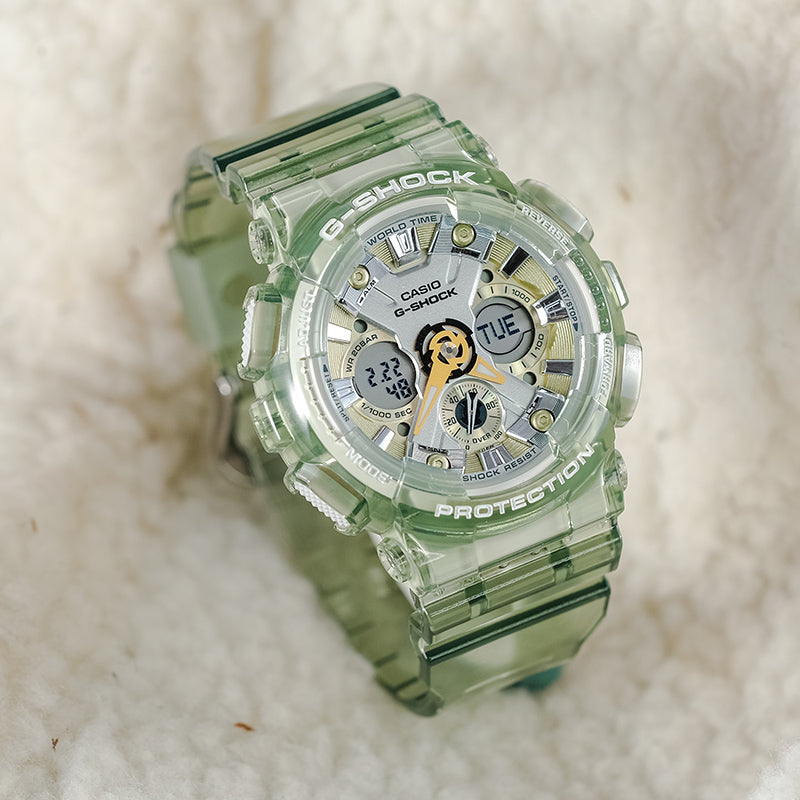 CASIO G-Shock Analog-Digital 'Green' GMA-S120GS-3APR