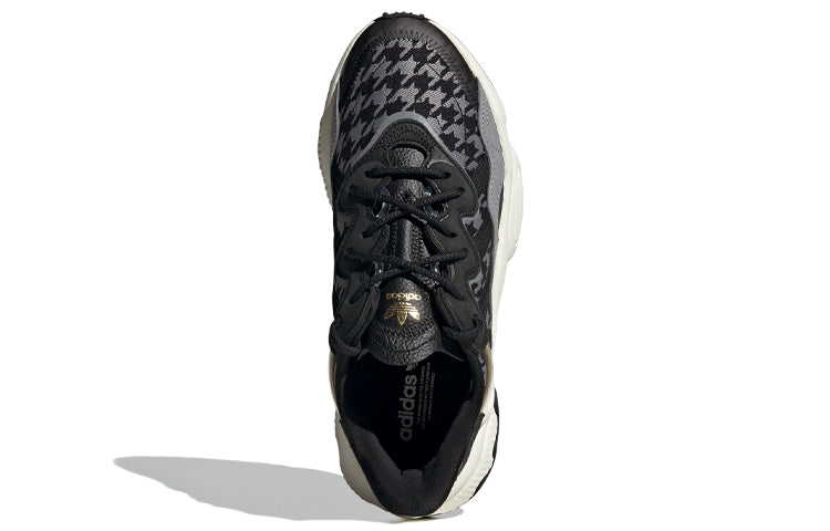 (WMNS) adidas Ozweego 'Herringbone Weave - Black' FV9757