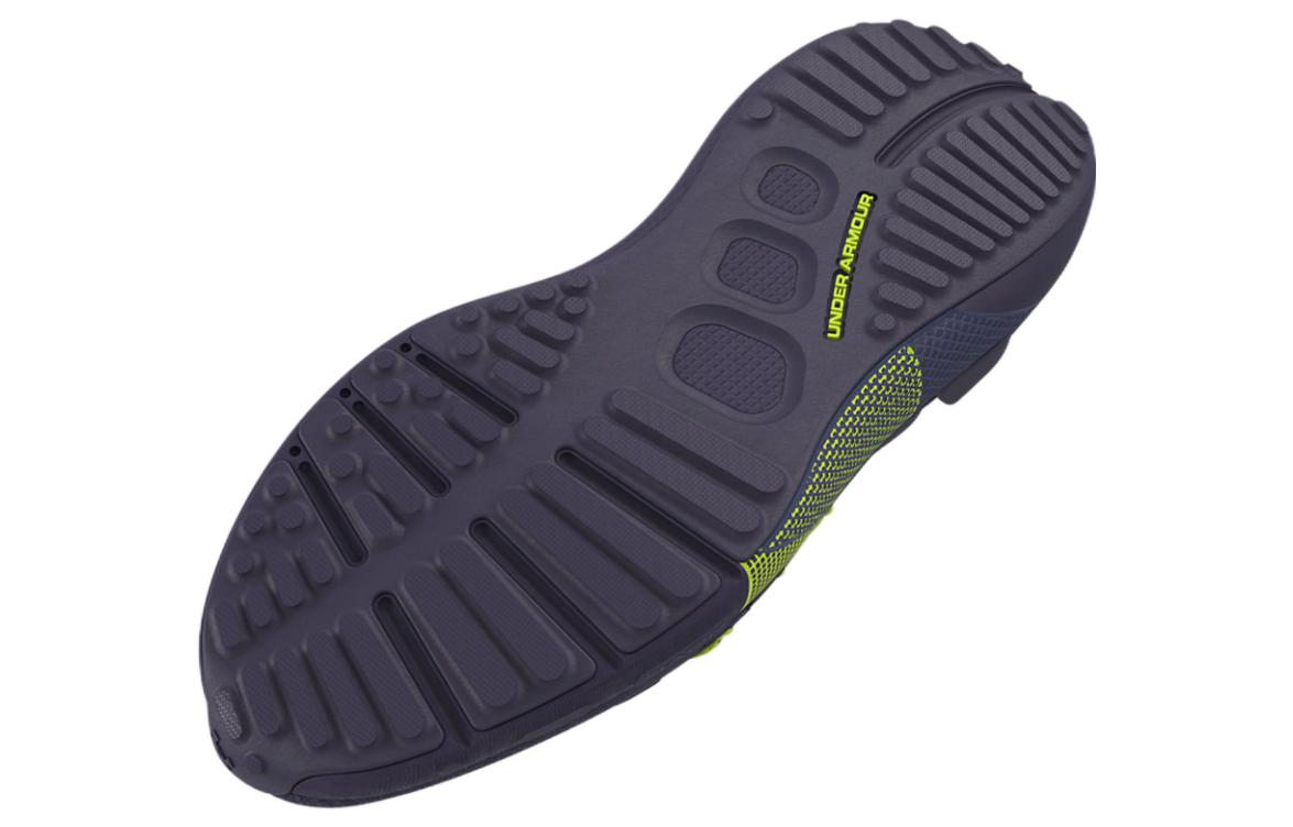 (WMNS) Under Armour HOVR Phantom 3 'Tempered Steel High-Vis Yellow 3025519-500