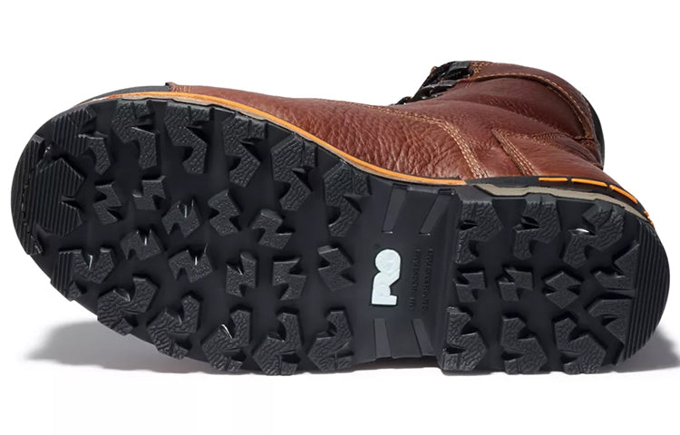 Timberland Pro Boondock 8-Inch Composite Toe Waterproof Work Boots 'Brown' 89628214