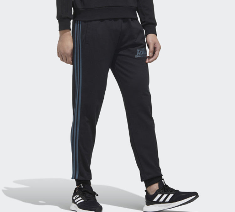 Men's adidas neo Faves Tp Athletics Black Sports Pants/Trousers/Joggers FP7308