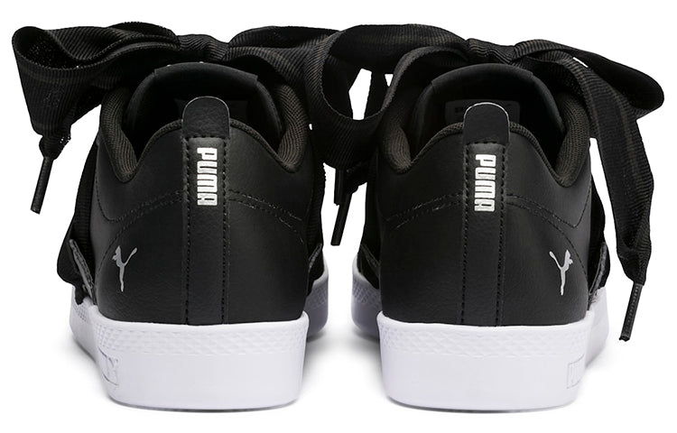 (WMNS) PUMA Smash Black 368081-01