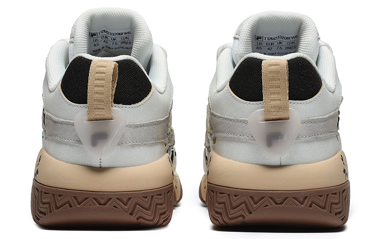 FILA FUSION ADE Barricade Sneakers 'White Brown' T12M233206FWB