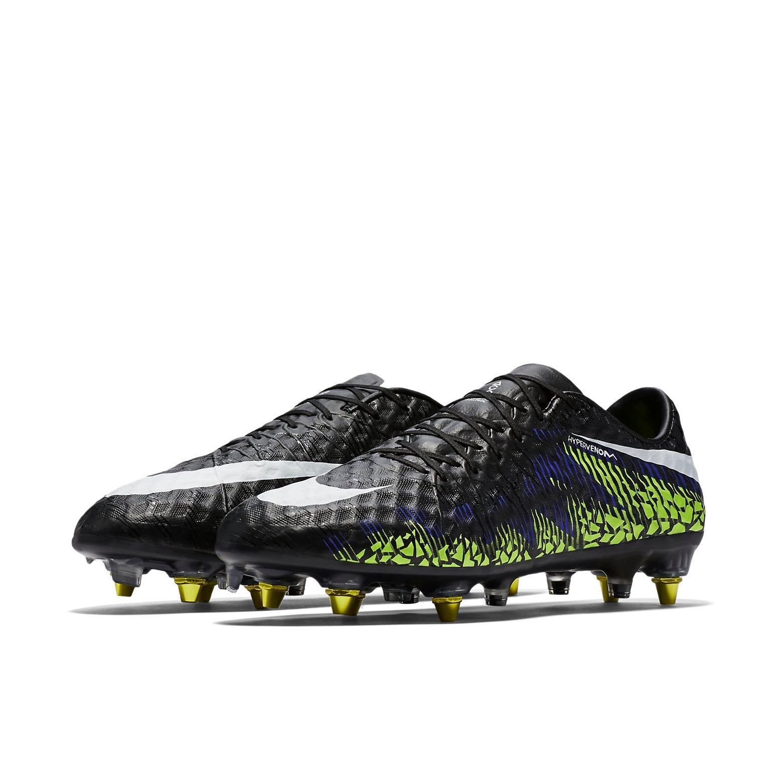 Nike Hypervenom Phinish SG Pro AC 'Black Volt' 889255-017