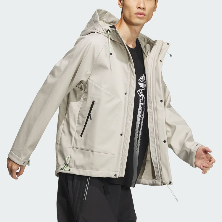adidas City Escape Jacket Asia Sizing 'White' JE8575