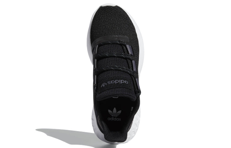 (GS) adidas Tubular Dusk J 'Black Grey White' B42046
