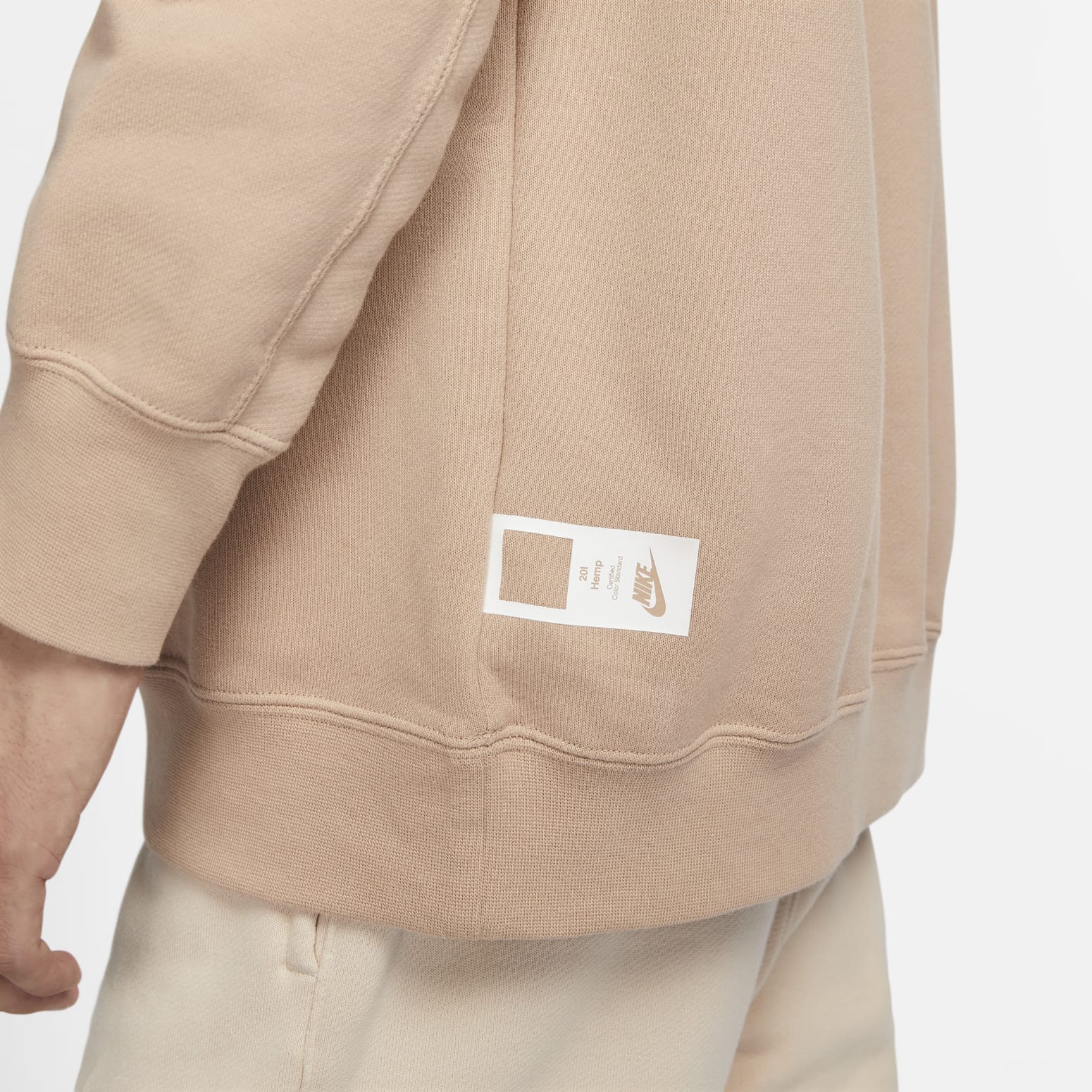 Nike Sportswear Premium Fleece Sweatshirt 'Tan' FV8592-200