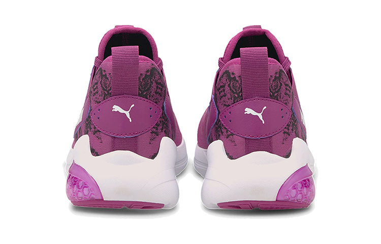 (WMNS) PUMA Cell Vive Animal Low Top Running Shoes Purple/White 194371-03