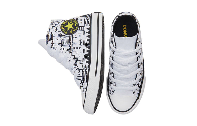 Converse Chuck Taylor All Star K Shoes Black/White 670211C