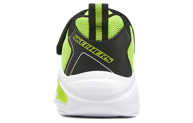 (GS) Skechers S Lights Erupters IV 'Green Black' 400128L-LMBK