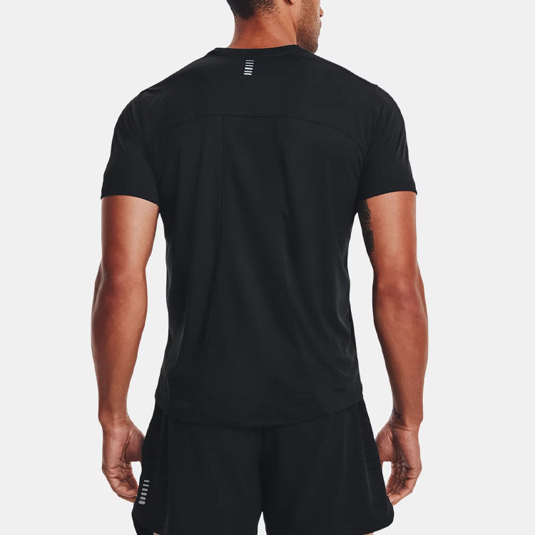 Under Armour CoolSwitch Run Short Sleeve T-shirt 'Black' 1371129-001