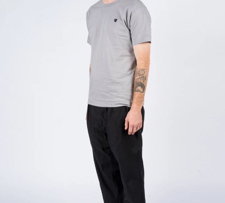 COMME des GARCONS PLAY Mini Heart Logo Tee 'Grey' AZ-T214-051-3