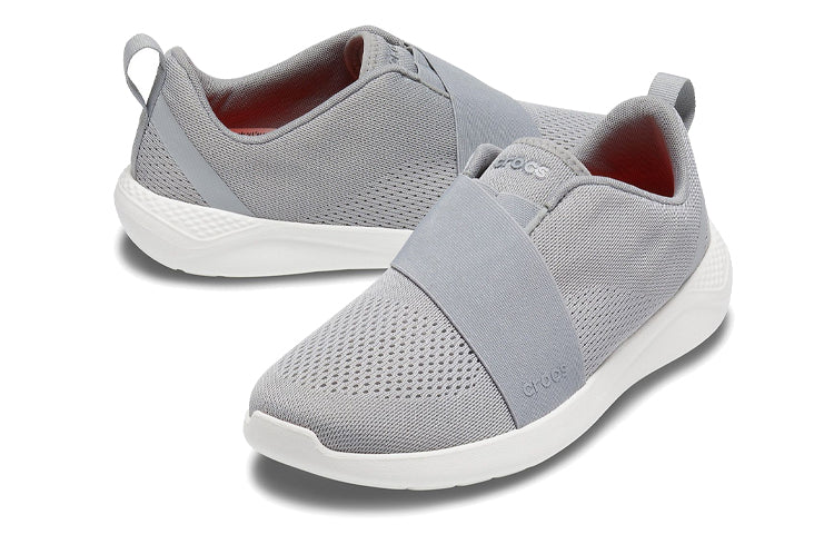 Crocs LiteRide Modform Slip-On Shoes 'Grey White' 206069-00J