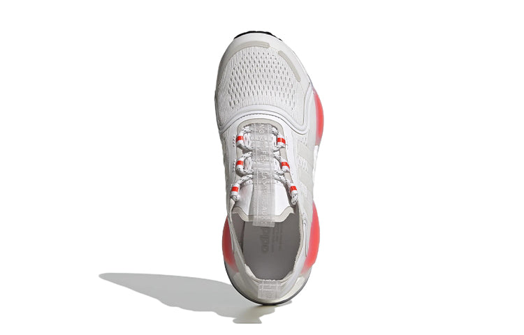 (GS) adidas NMD_V3 Shoes 'White Solar Red' GX2034