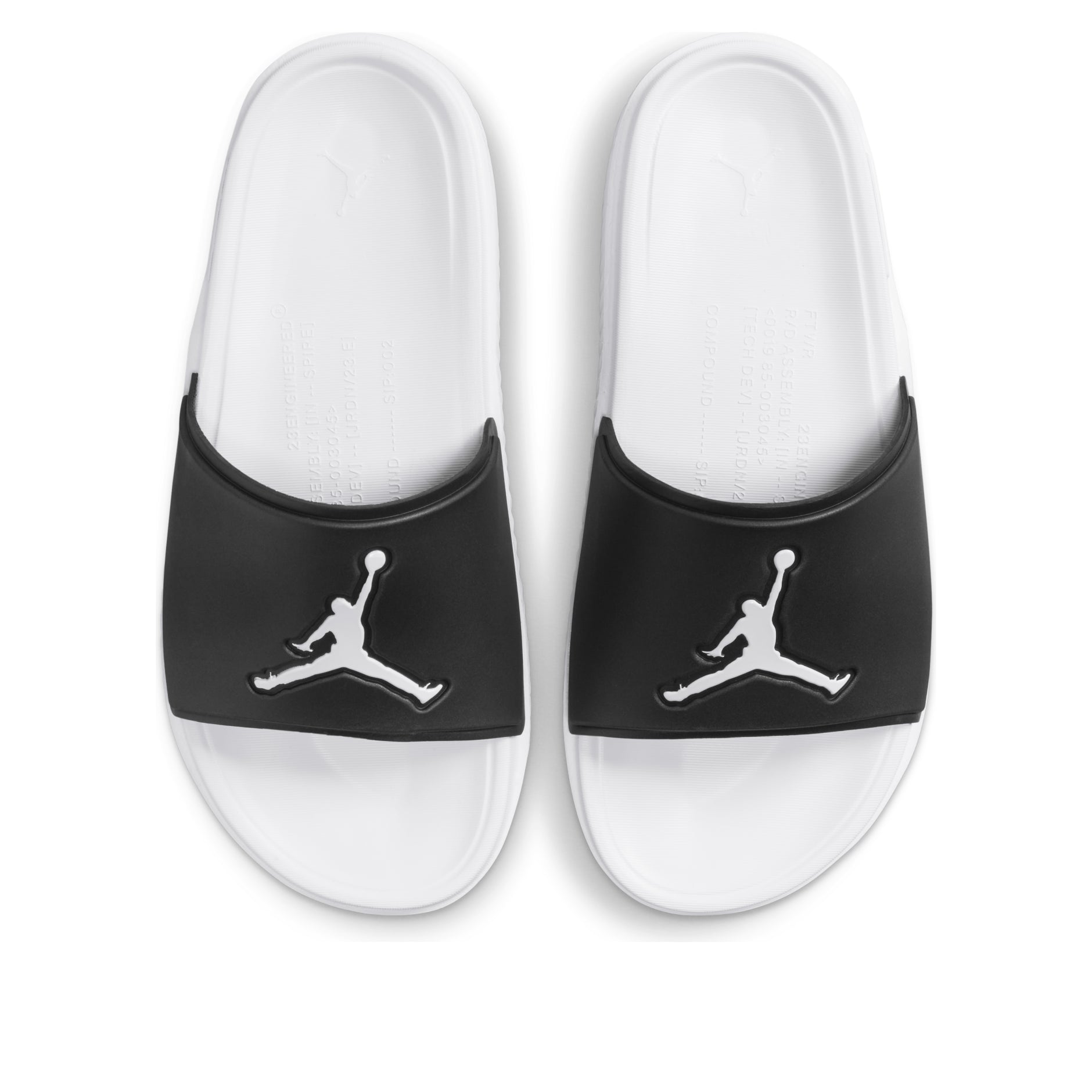 Air Jordan Jumpman Slides 'White Black' FQ1598-010