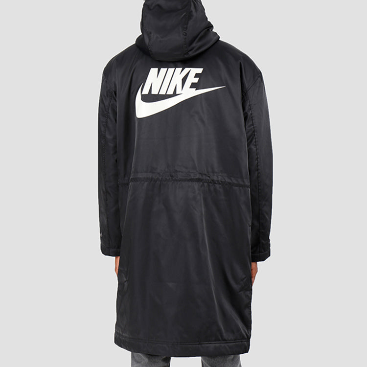 Nike Nsw Syn Fill Parka hooded lamb's wool Jacket Black BV4694-010