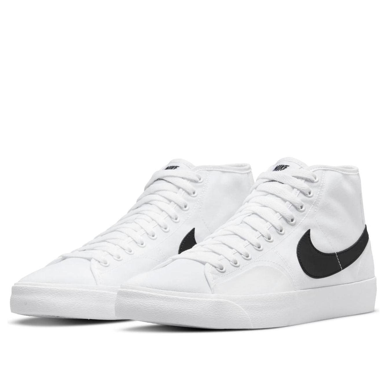 Nike Blazer Court Mid SB 'White Black' DC8901-100