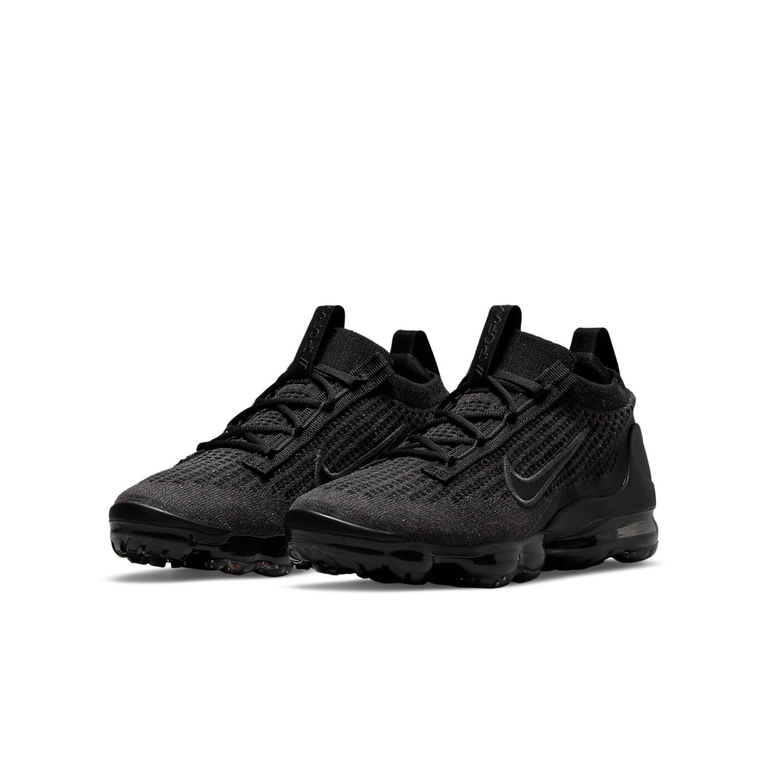 (GS) Nike Air VaporMax 2021 Flyknit 'Triple Black' DB1550-001