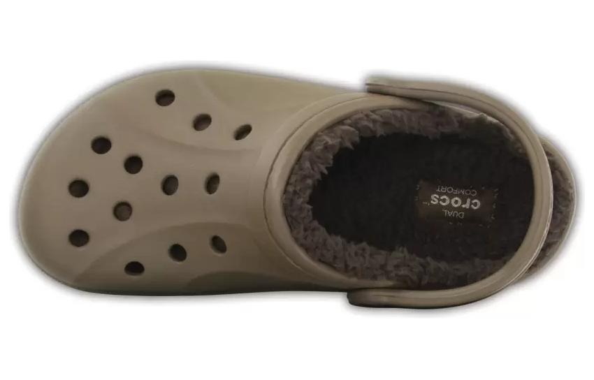 Crocs Winter Lined Clogs 'Walnut Espresso' 203766-23J