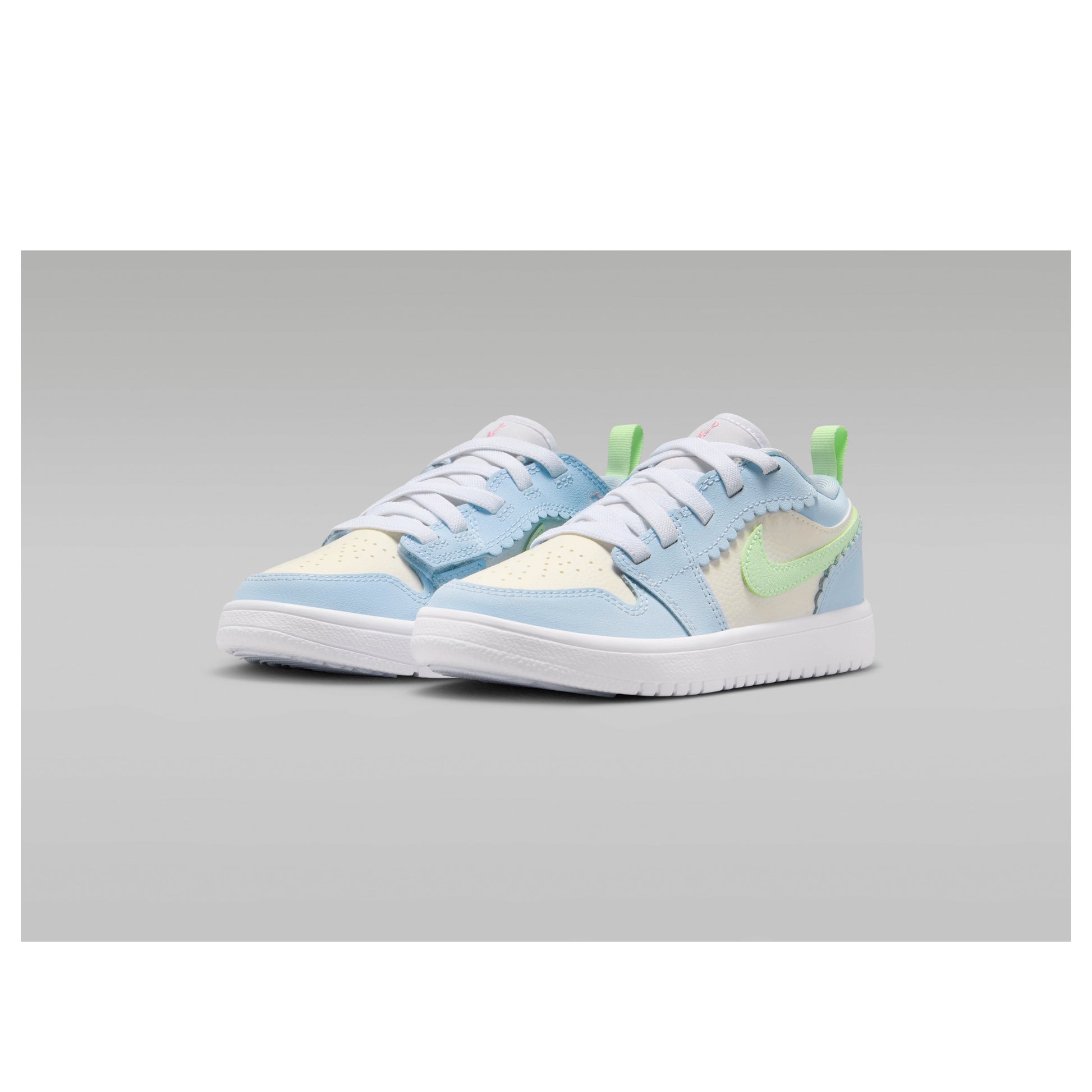 (PS) Air Jordan 1 Low ALT SE 'Half Blue Sail Vapor Green' IB7117-403
