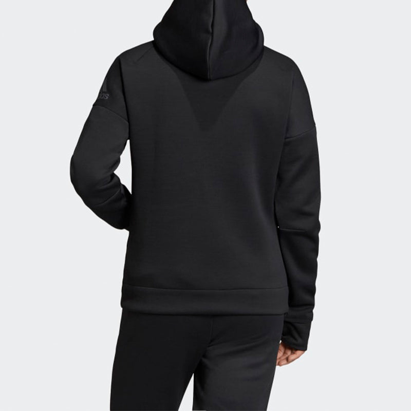 (WMNS) adidas Logo Printing Sports Windblocker Jacket Black EJ8748