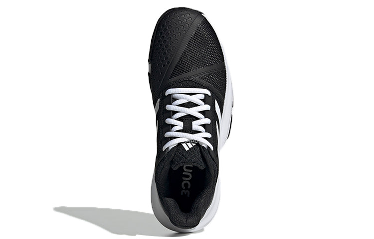 (WMNS) adidas Courtjam Bounce 'Black White' EG1139