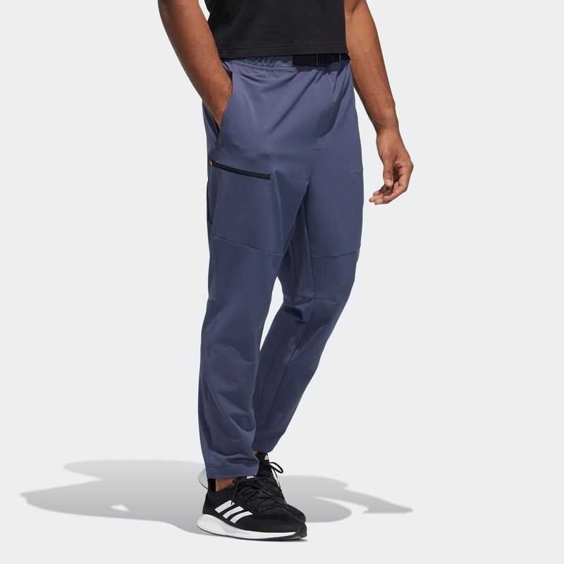 Men's adidas Th Strech Wvpt Woven Sports Pants/Trousers/Joggers Navy Blue HE9897