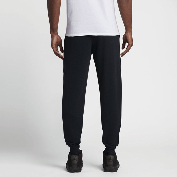 Air Jordan Flight Lite Cuffed Bundle Feet Sports Pants Black 822661-010