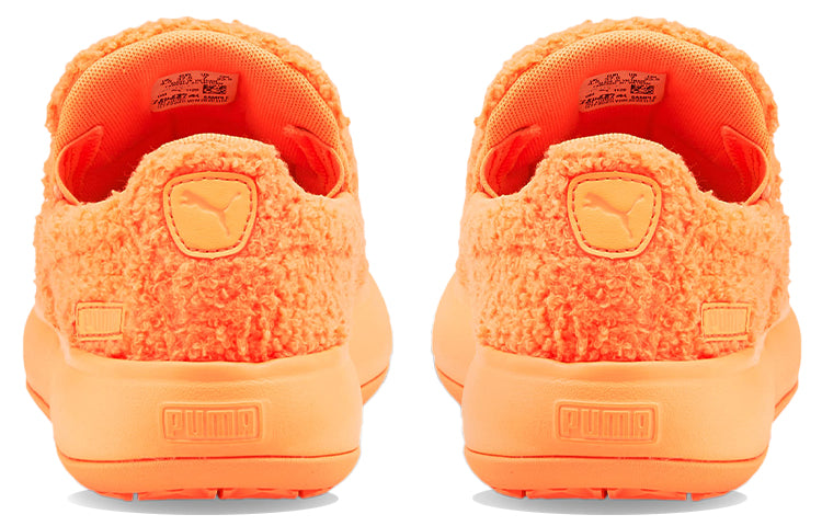 (WMNS) PUMA Suede Mayu Slip-On 'Teddy - Neon Citrus' 384887-04