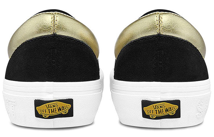 Vans Shake Junt x Slip-On Pro 'Black Gold' VN0A347V13L