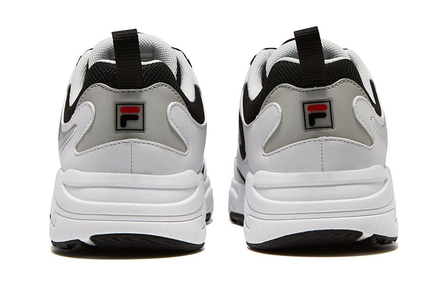(GS) FILA FUSION ANCERUS PLUS Sneakers 'White Black Silver' K15B341108FBS
