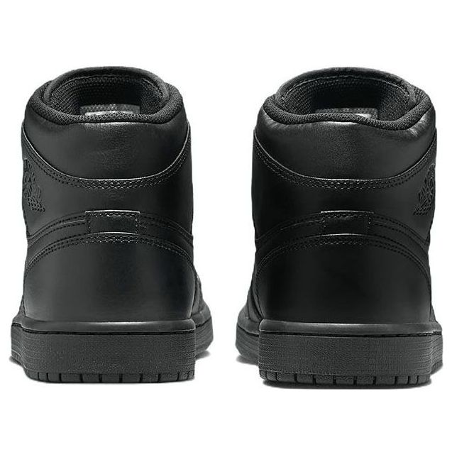 Air Jordan 1 Mid 'Triple Black' 2022 554724-093