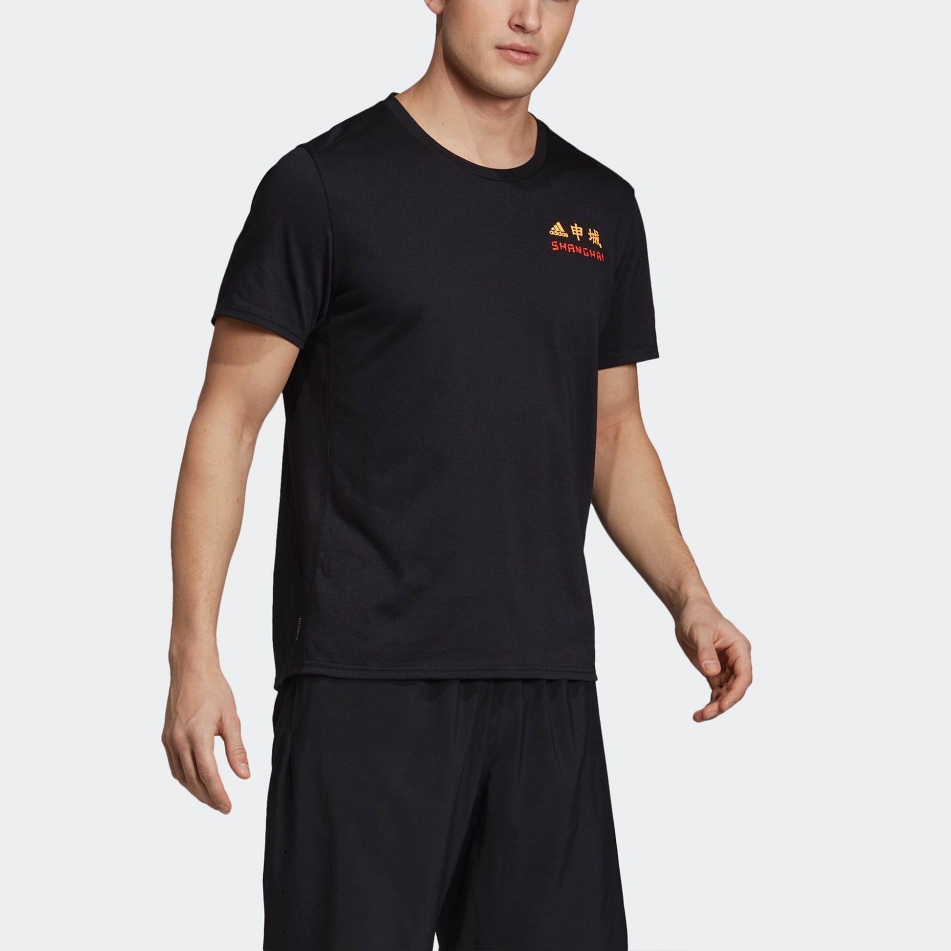 adidas China City Subject Running Casual Short Sleeve Black FI7744