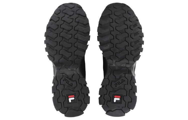 (WMNS) FILA CrossTraining Series VNTG Chunky Sneakers Black 1JM00796_001
