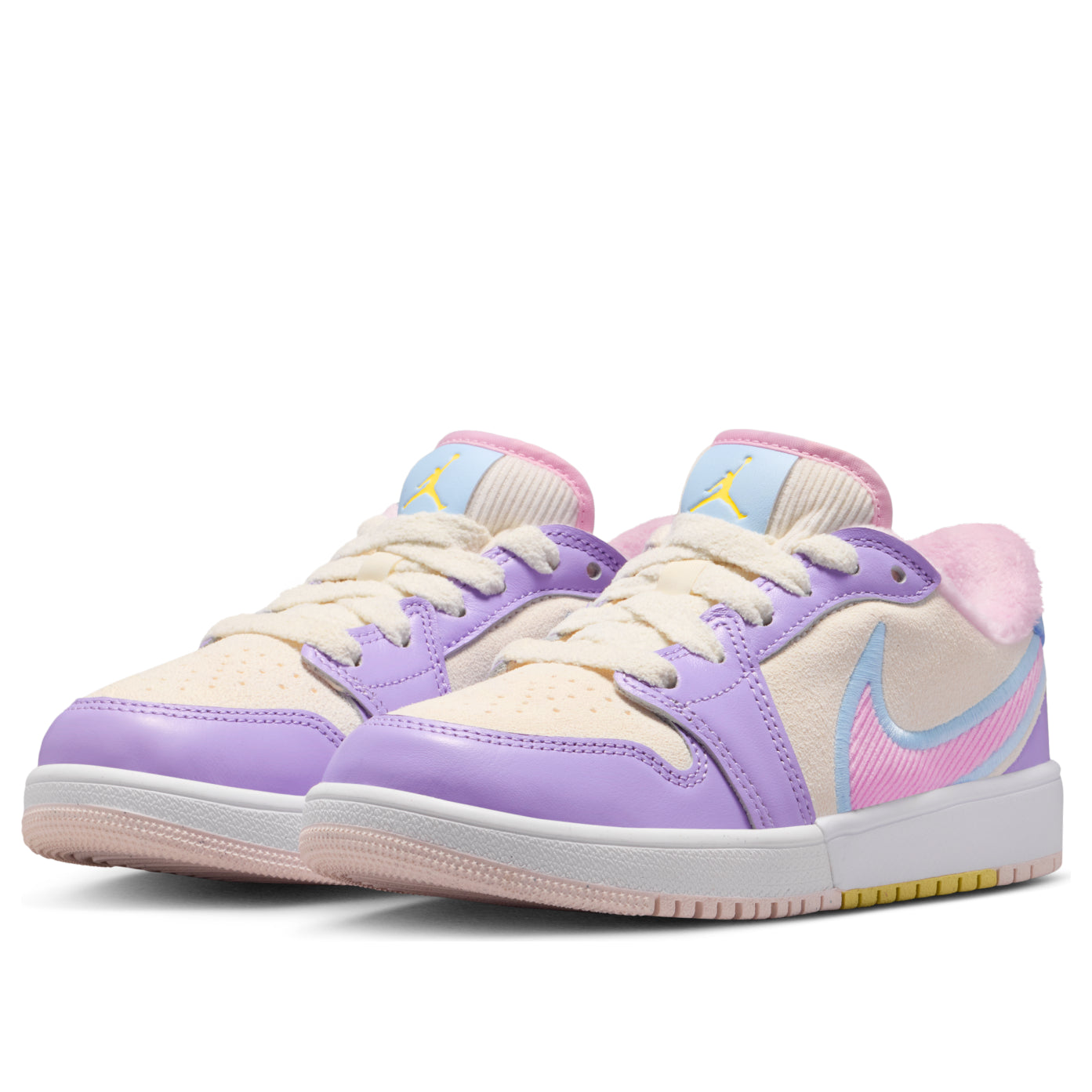 (GS) Air Jordan 1 Low RM 'Sail Pink Rise Hydrangeas' IM6668-161