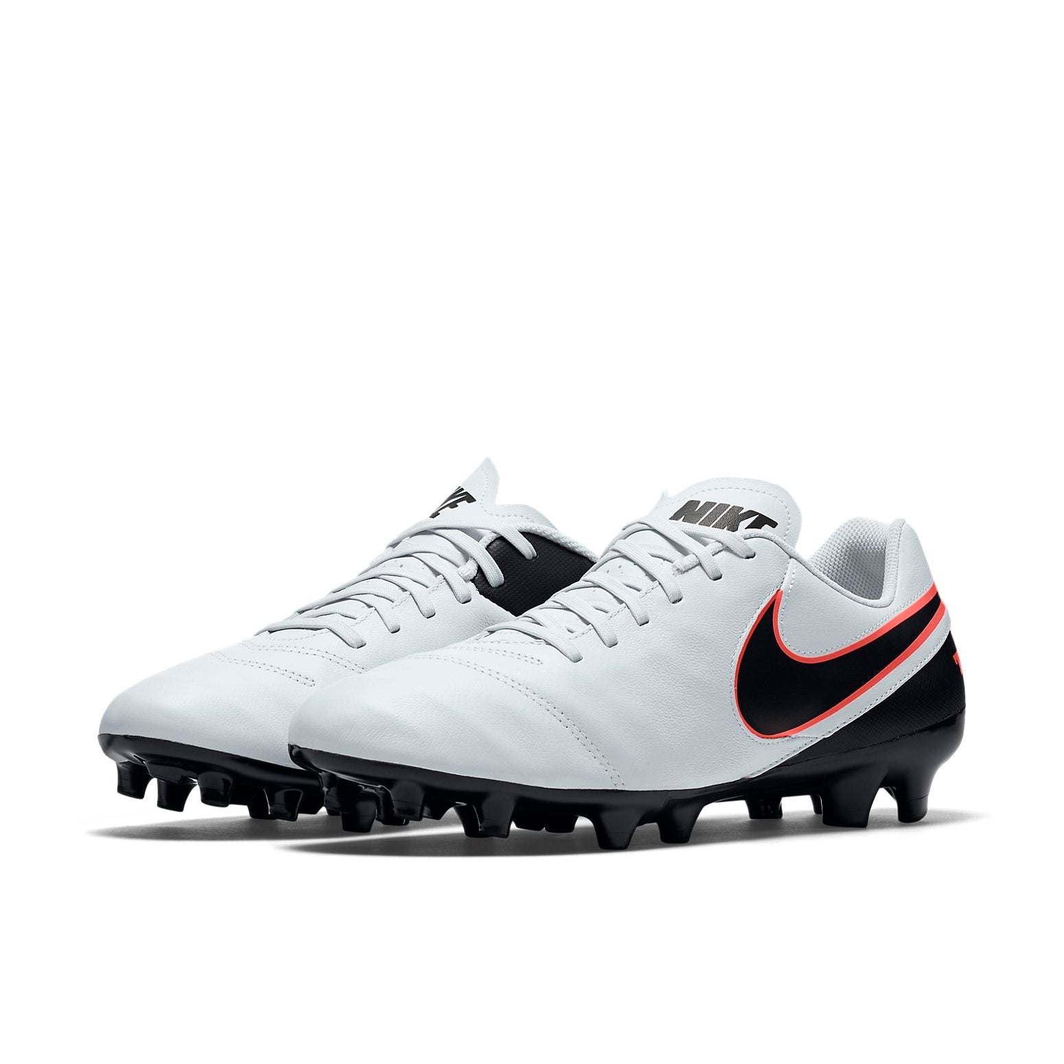 Nike Tiempo Genio II Leather FG 'White Black Red' 819213-001