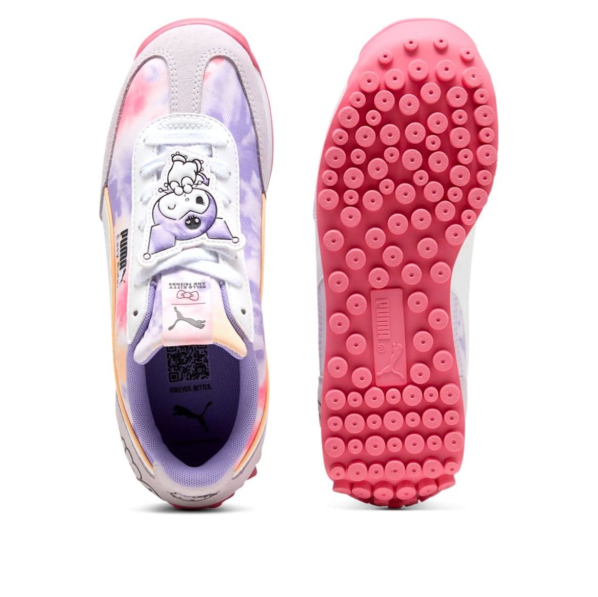 (GS) PUMA x Hello Kitty Easy Rider 'Lilac Frost White Magic Rose' 403224-01