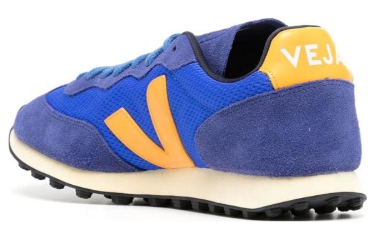Veja Rio Branco Lace-Up 'Royal Blue Yellow' RB0102991
