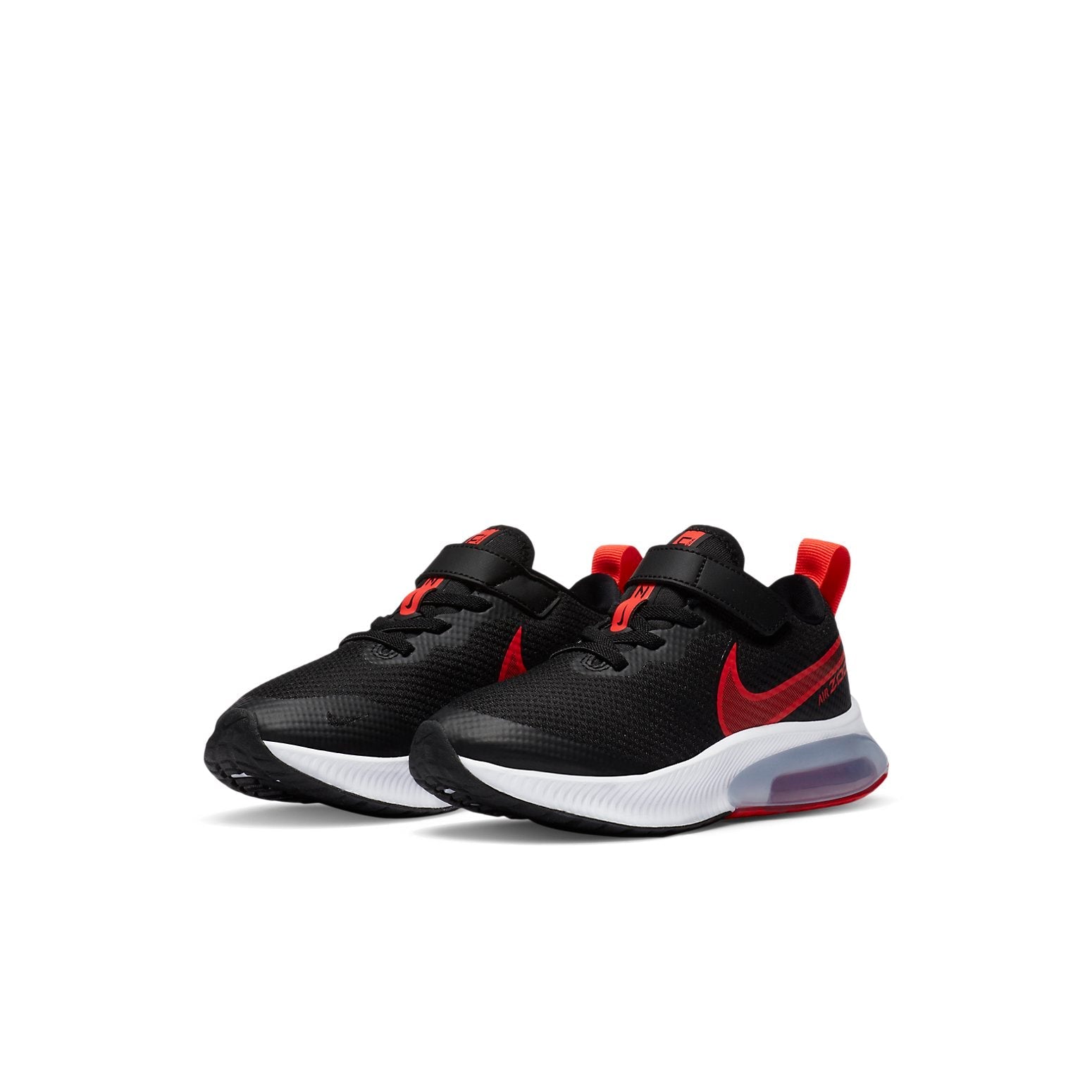 (PS) Nike Air Zoom ArcadiaVelcro 'Black Bright Crimson' CK0714-003